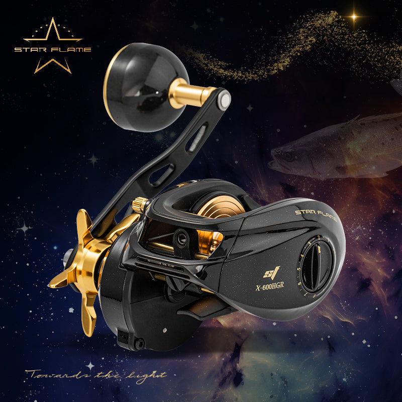 ECOODA Star Flame Moulinet casting X600 grande puissance