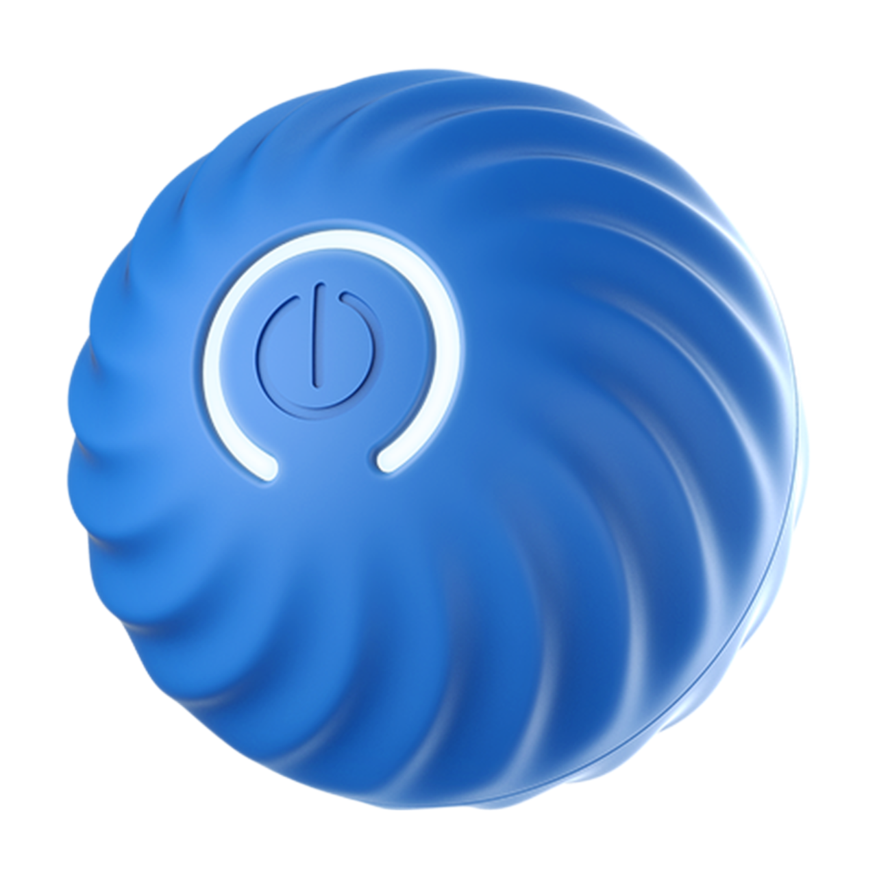PETGRAVITY Balle rebondissante intelligente pour chien de taille moyenne - Bleu
