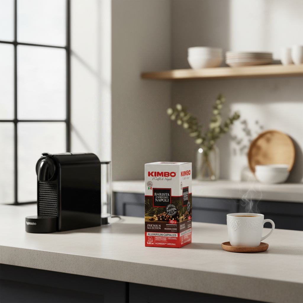 KIMBO ESPRESSO BARISTA NAPOLI, Lot de 30 capsules de café Nespresso - 165 g