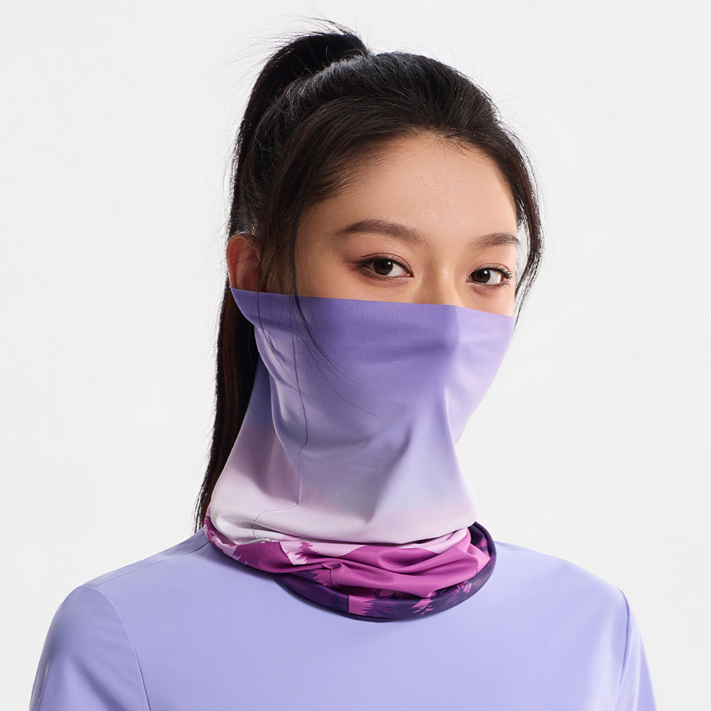 PELLIOT Foulard de tête d'extérieur Violet prune Unisexe Camping Voyage Imperméable Durable