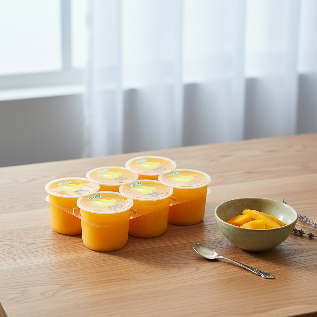 COCON Pudding mangue avec nata de coco - 480 g