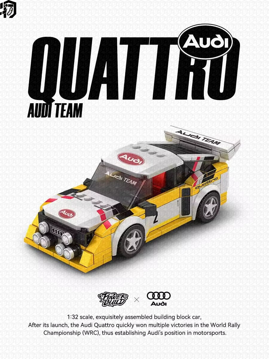 POWER BUILD Équipe Audi WRC officielle
