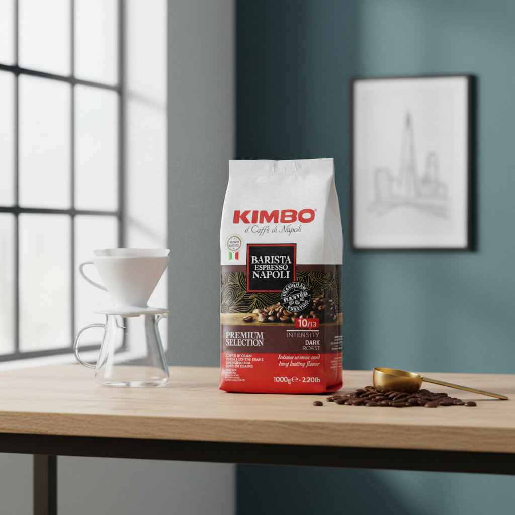 KIMBO BARISTA ESPRESSO NAPOLI Café grain intensité 10/13 - 1 kg