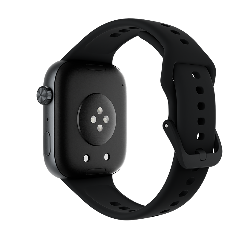HONOR Watch X5i, 8 Mo + 128 Mo, Noir, Autonomie longue durée de 21 jours, Scanner de santé, Bracelet en silicone