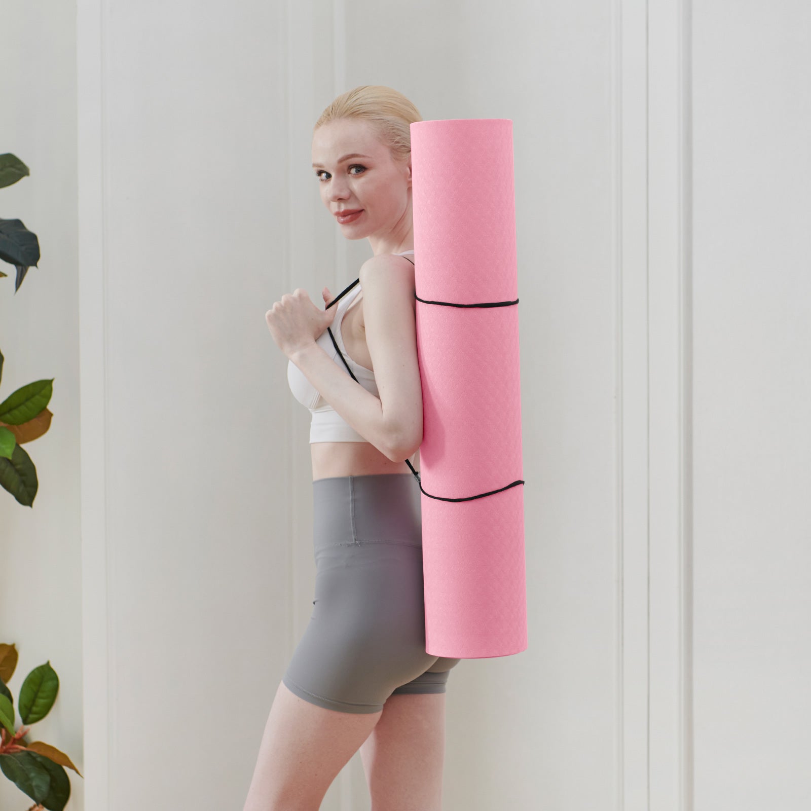MISS LULU Tapis de yoga Good Nite, tapis de yoga grand et extra-large, 190 x 80 x 0,6 cm, antidérapant en TPE, tapis de gymnastique, tapis de sport, tapis de fitness