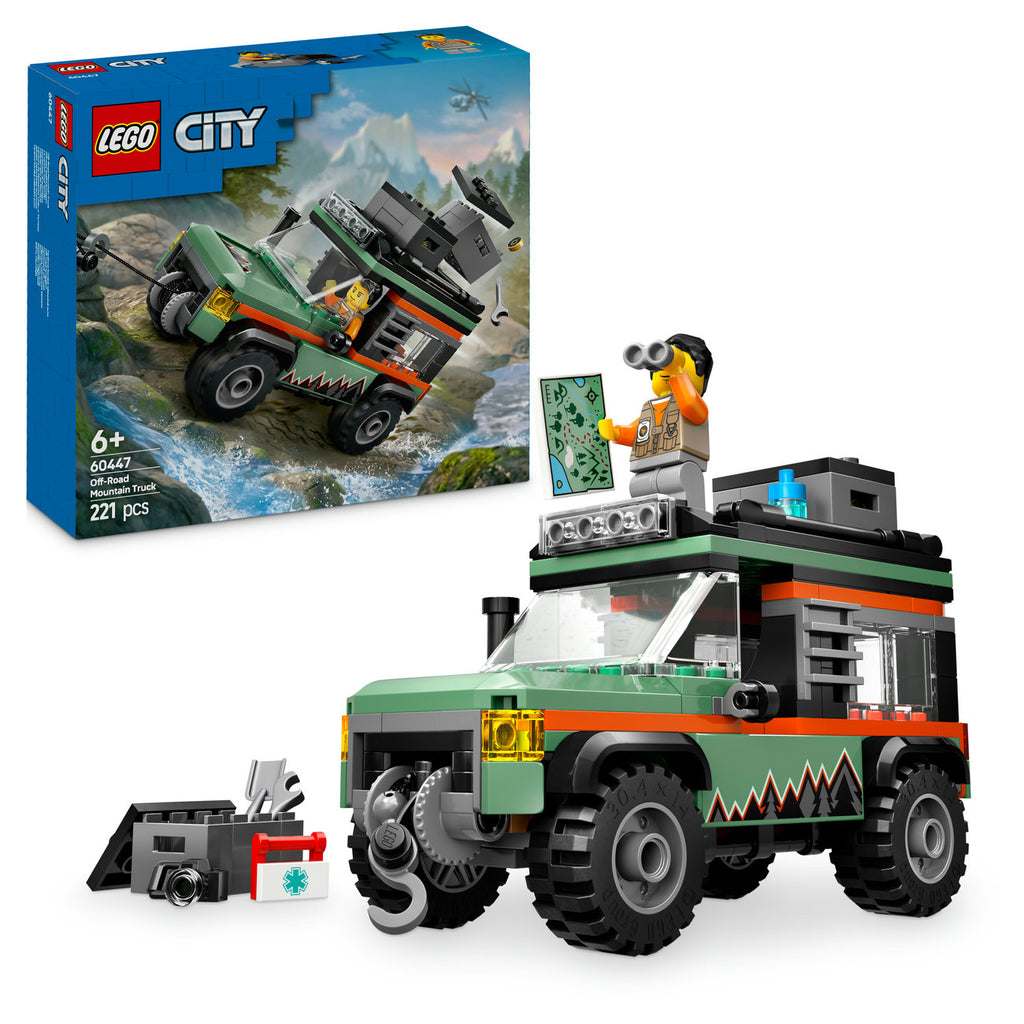 LEGO City Ensemble de Construction Camion de Montagne Tout-Terrain 4x4