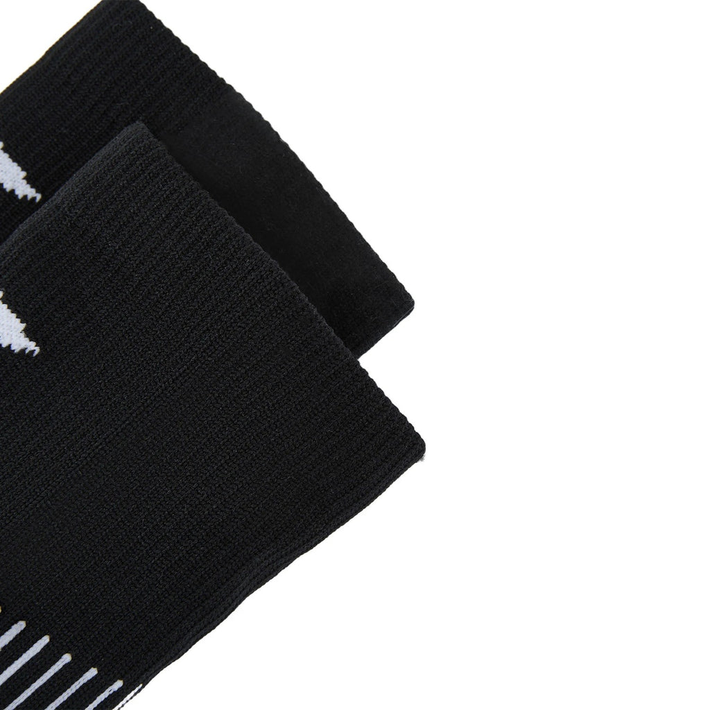 LI-NING Chaussettes mi-longues de basket-ball résistantes, confortables et respirantes noir XL