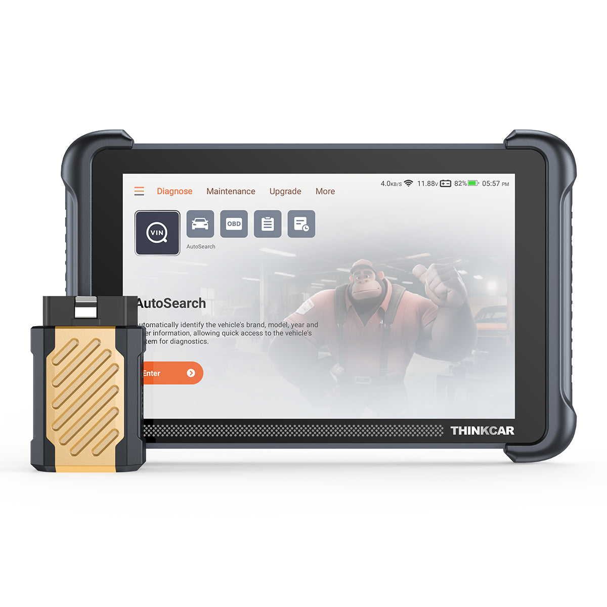 THINKCAR ThinkScan 689BT OBD2 outil de diagnostic pour voiture avec 34+ fonctions de réinitialisation et diagnostic complet du système