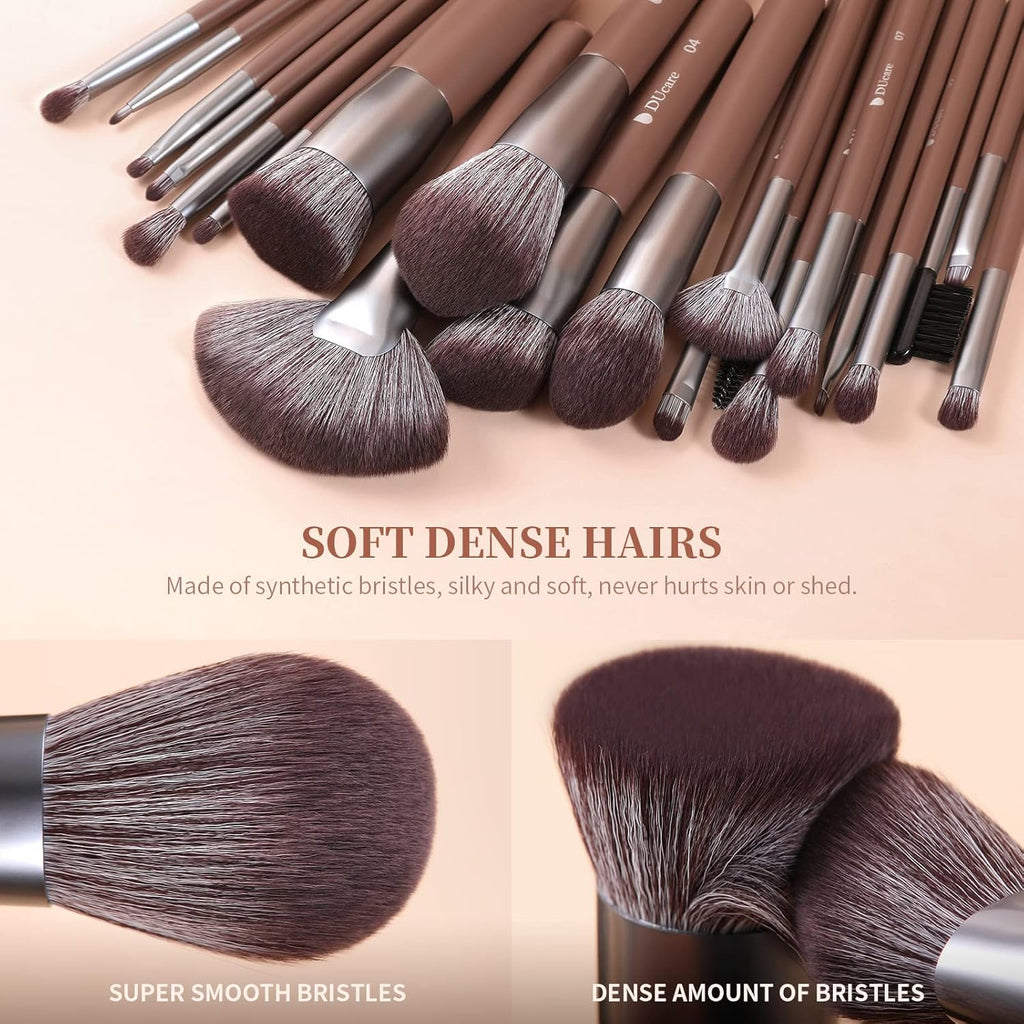 DUcare Trousse de 22 pinceaux de maquillage
