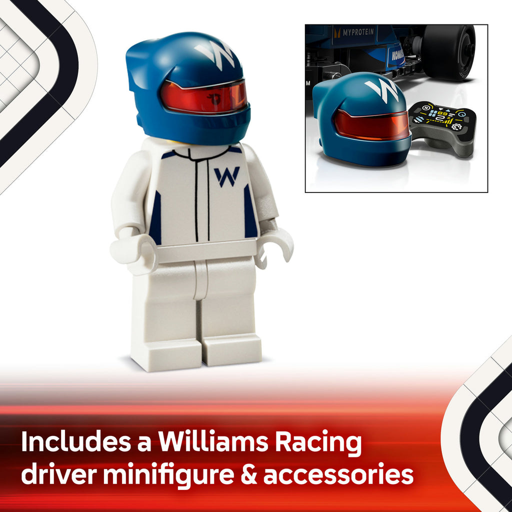 LEGO Speed Champions 77249 Voiture de course F1® Williams Racing FW46