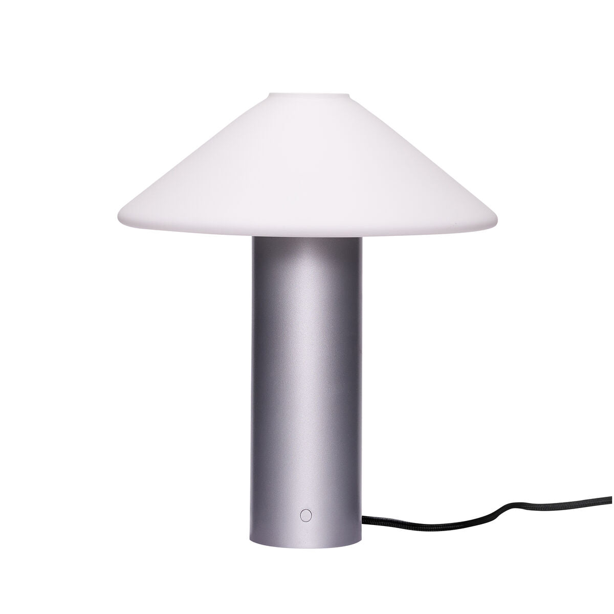 Hübsch Lampe de table Orbit Argent métallisé