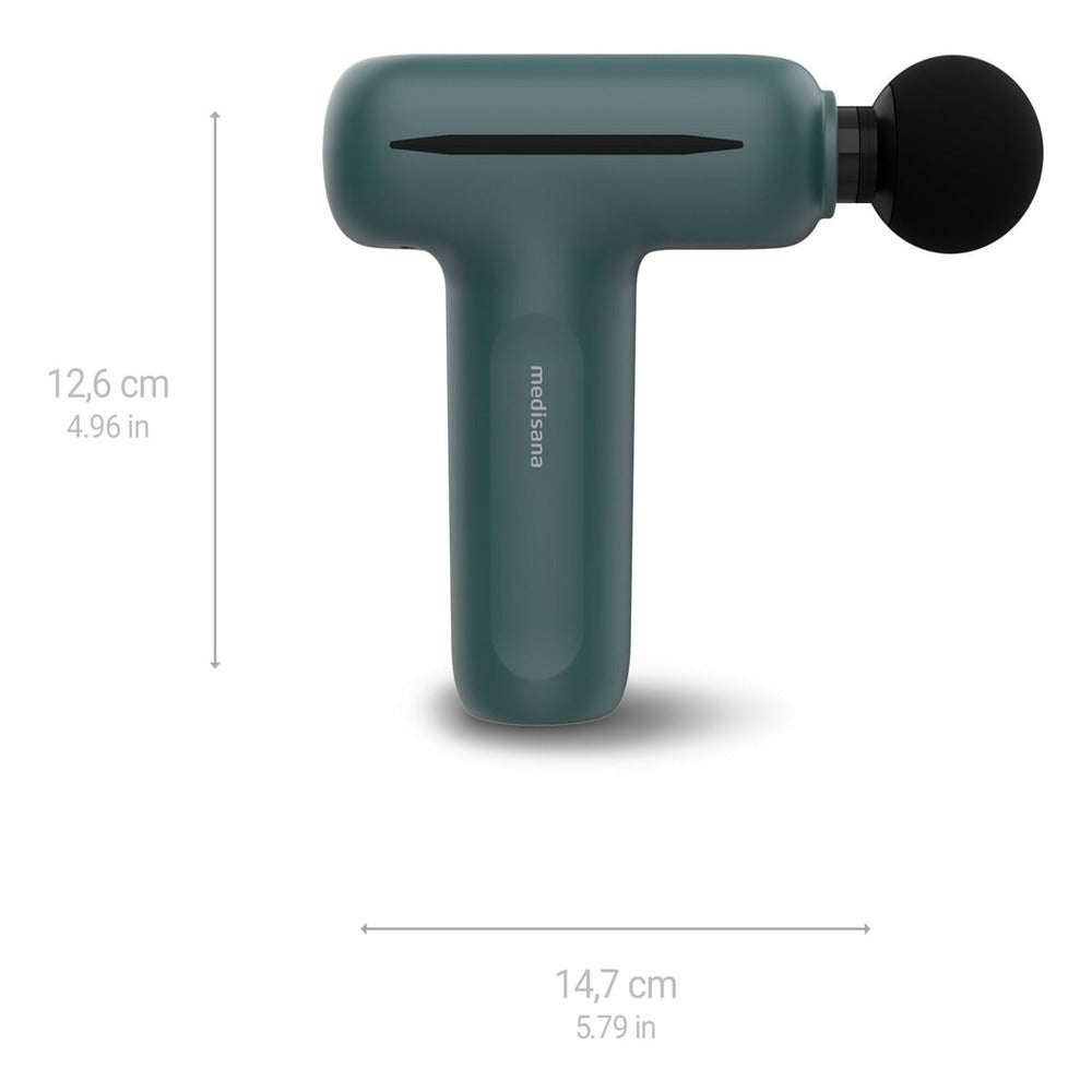 Medisana MG 200 Pistolet de massage - Gris vert