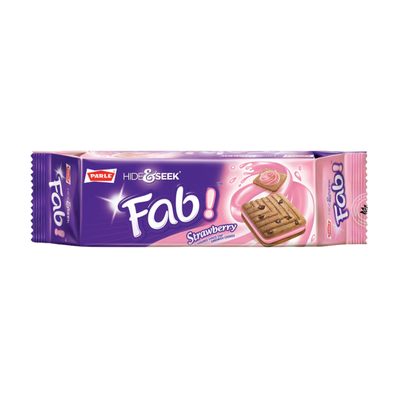 Parle Hide & Seek Biscuits chocolat et fraise - 112 g
