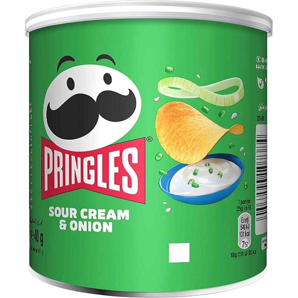 Pringles Crème acidulée et oignon 40 g