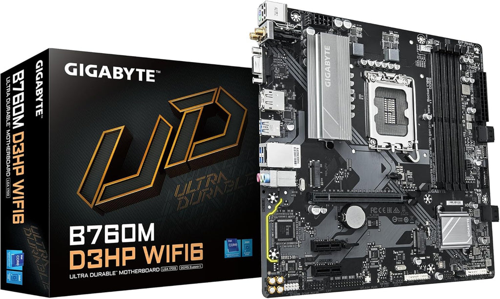 GIGABYTE B760M S1700Wi‑Fi6 Carte graphique