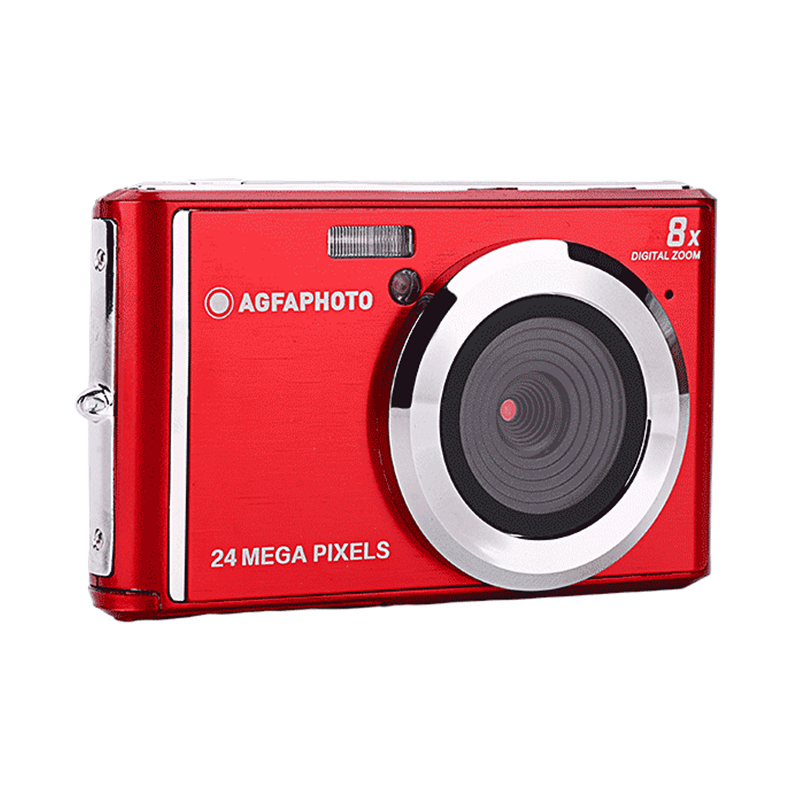AgfaPhoto Realishot DC5500 Appareil photo numérique 24 MP - Rouge