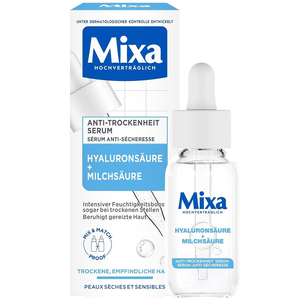 Mixa Sérum Concentré Hydratant Acide Hyaluronique et Acide Lactique 30 ml