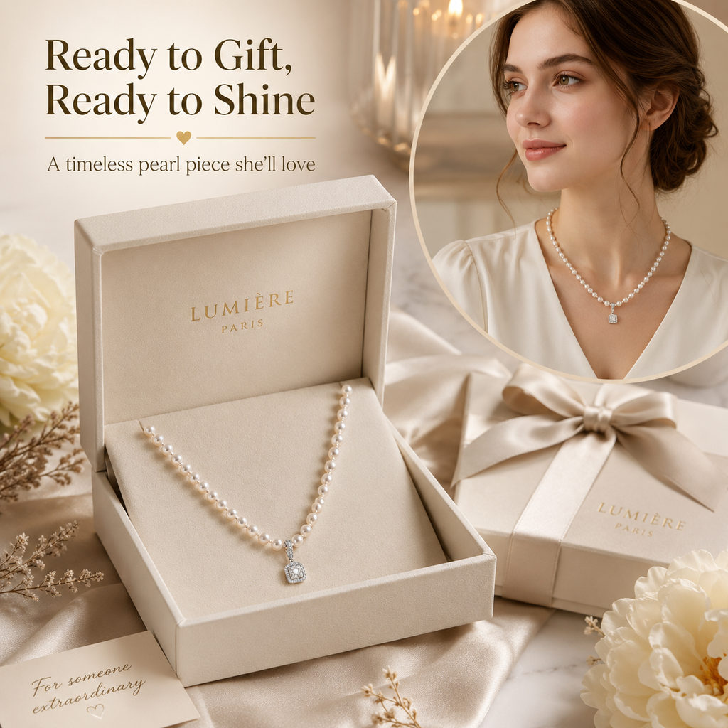 VoxorAI XL25 Collier cube de sucre à bulles Blanc, Collier de perles, Sautoir pour pull, Pendentif, Détachable, Adapté à toutes les saisons