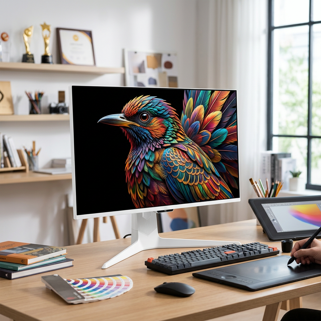 TCL R83 27R83U Moniteur d'Ordinateur 4K Ultra HD QLED Noir 160 Hz