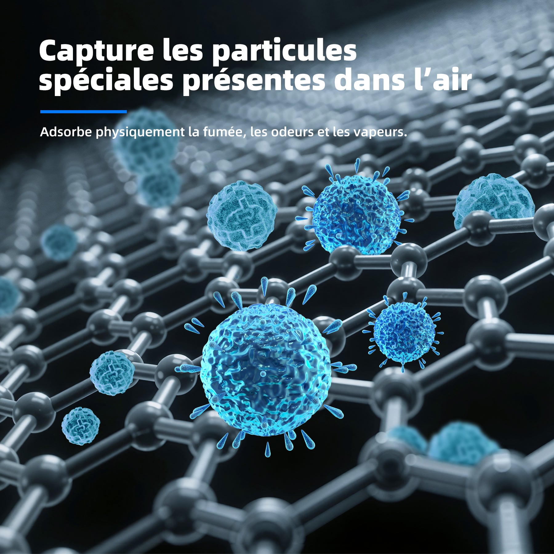 CONOPU Filtre de remplacement pour purificateur d'air (2 pièces), compatible avec JH06B/JH13
