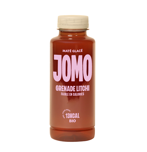 JOMO Maté glacé grenade litchi pack de 12x35cl