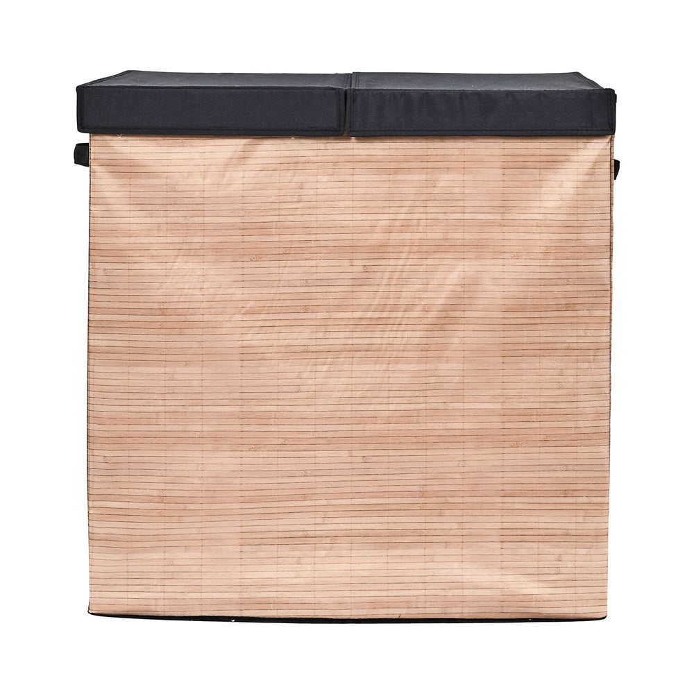 Panier a linge double 58x35x58cm m8