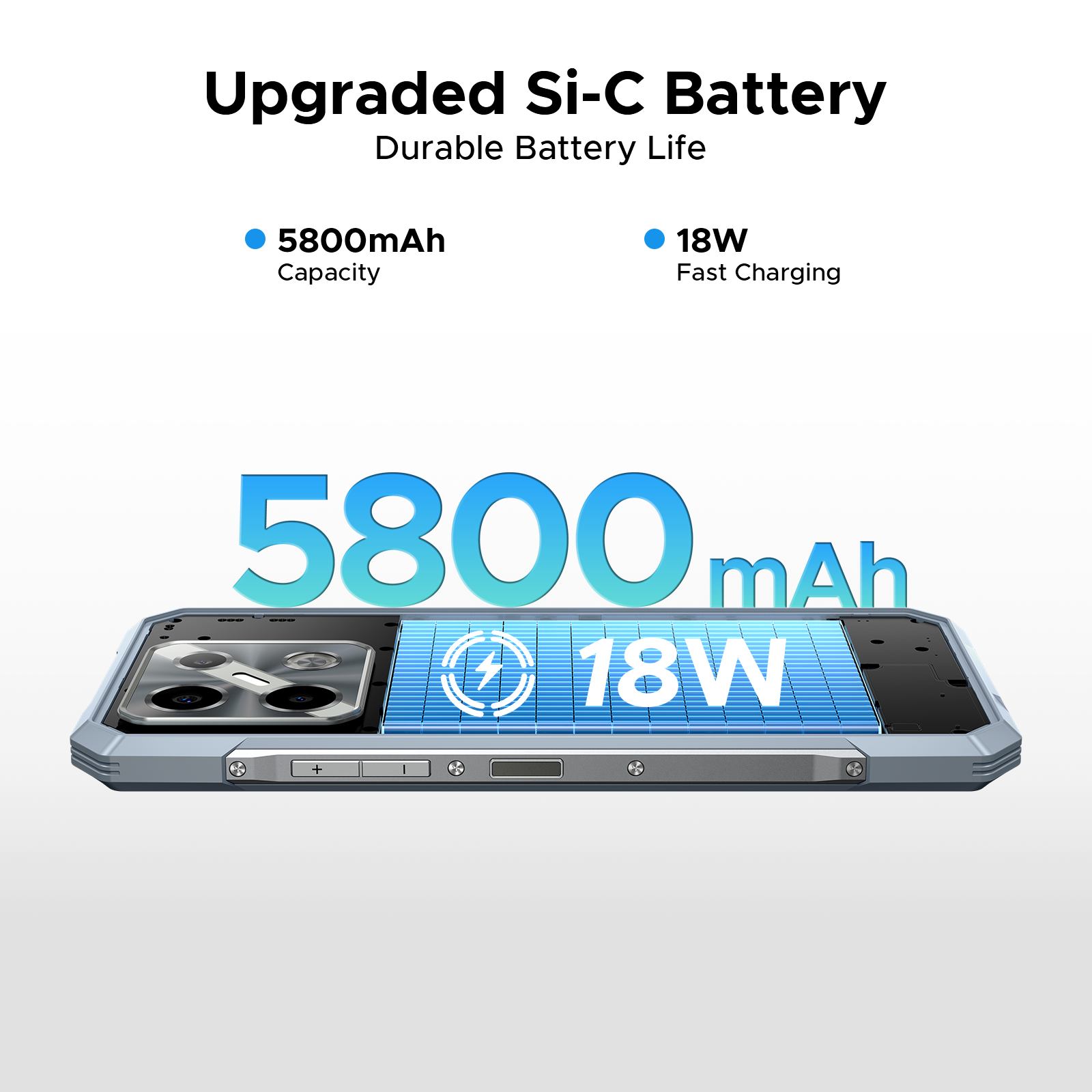 DOOGEE Blade GT Pro 5G Smartphone Rugged 2025, Effets Lumineux Dynamiques, 32 Go + 512 Go, 6 nm D7025, 120 Hz & 6,72" FHD+, Caméra IA 100 MP, Téléphone Mobile Android Ultra-Fin