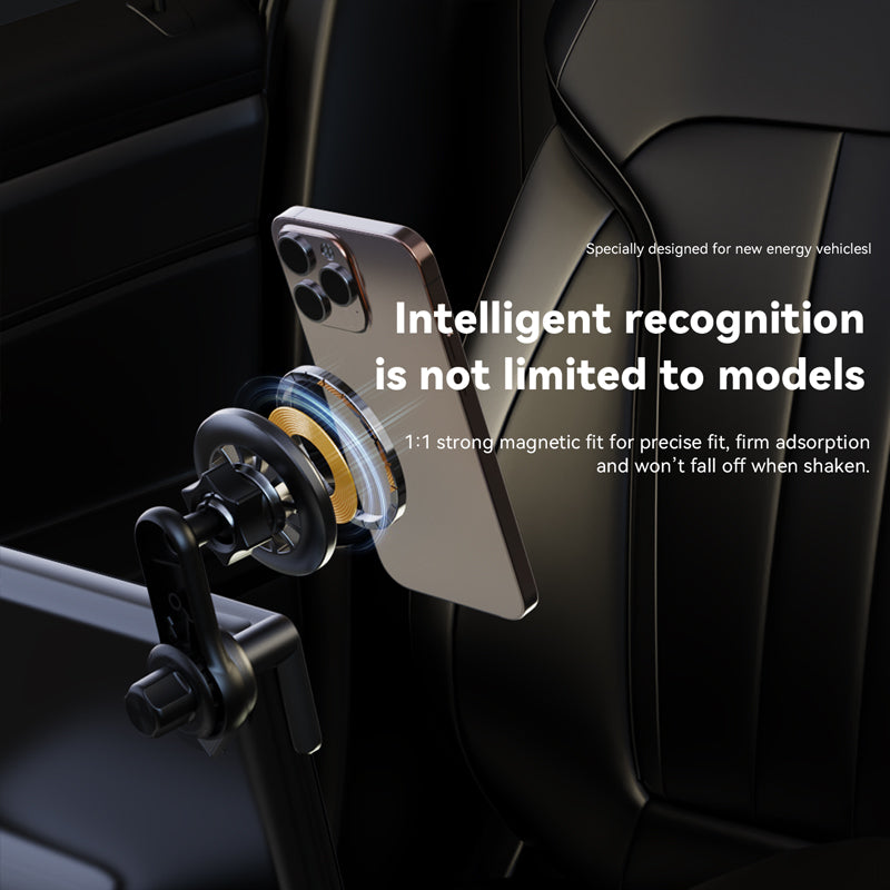 PAVAREAL CH73 Support de voiture magnétique puissant pour écran de véhicule à énergie nouvelle Noir