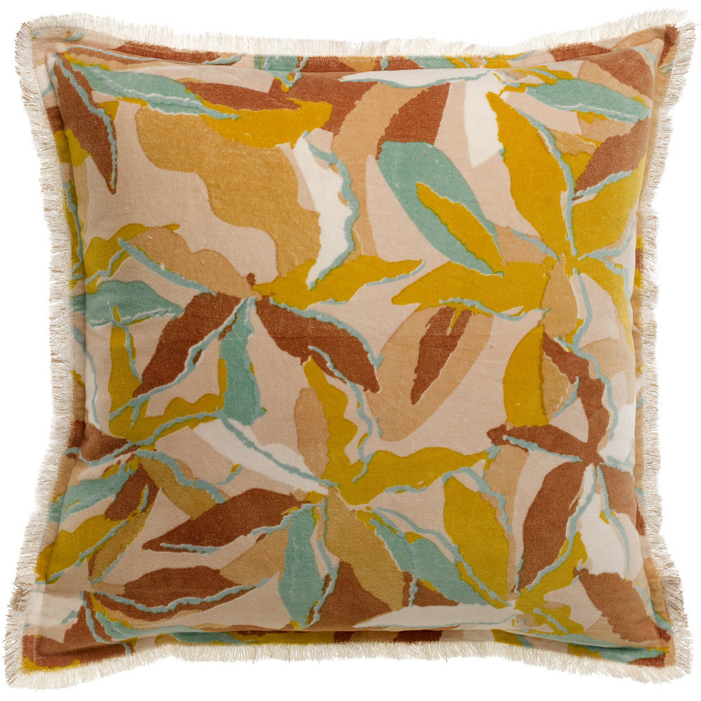 HOUSSE de COUSSIN IMPRIME ALINA DRAGEE