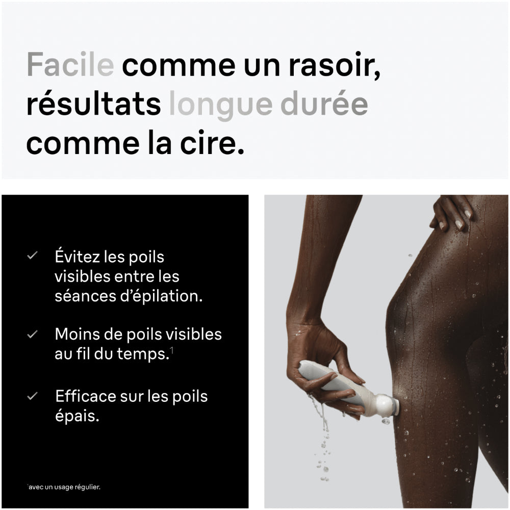 Braun Silk épil 9, Épilateur, Utilisation Sous la Douche ou Sur Peau Sèche, SES9-000, Argent
