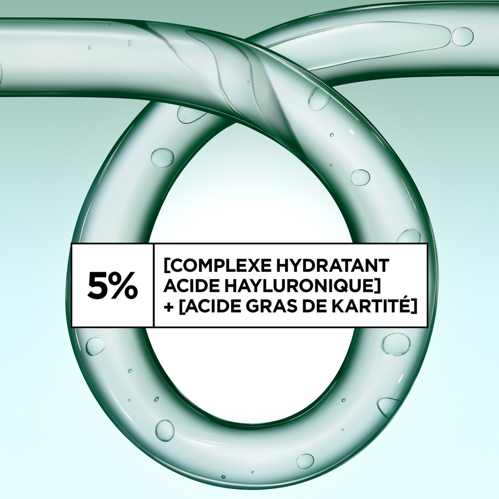 GARNIER FRUCTIS Shampooing hydratant pour boucles - Acide hyaluronique et beurre de karité - 200 ml