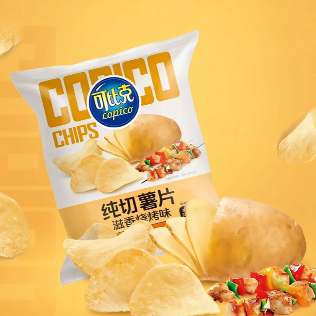 Chips de Pomme de Terre Copico (Saveur Barbecue) 65g
