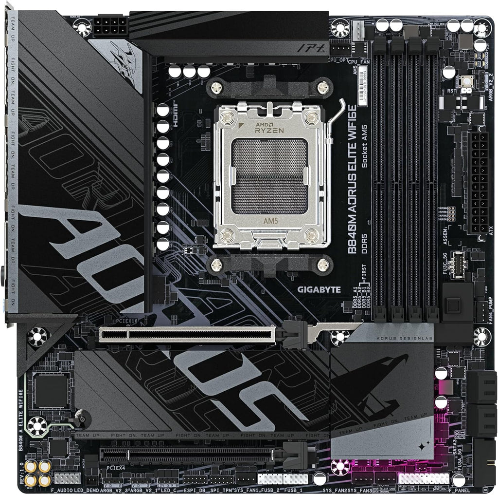 Gigabyte B840M A ELITE Wi‑Fi 6E