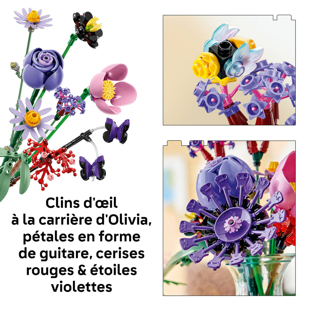 LEGO Botanicals 11507 Bouquet de fleurs d'Olivia Rodrigo