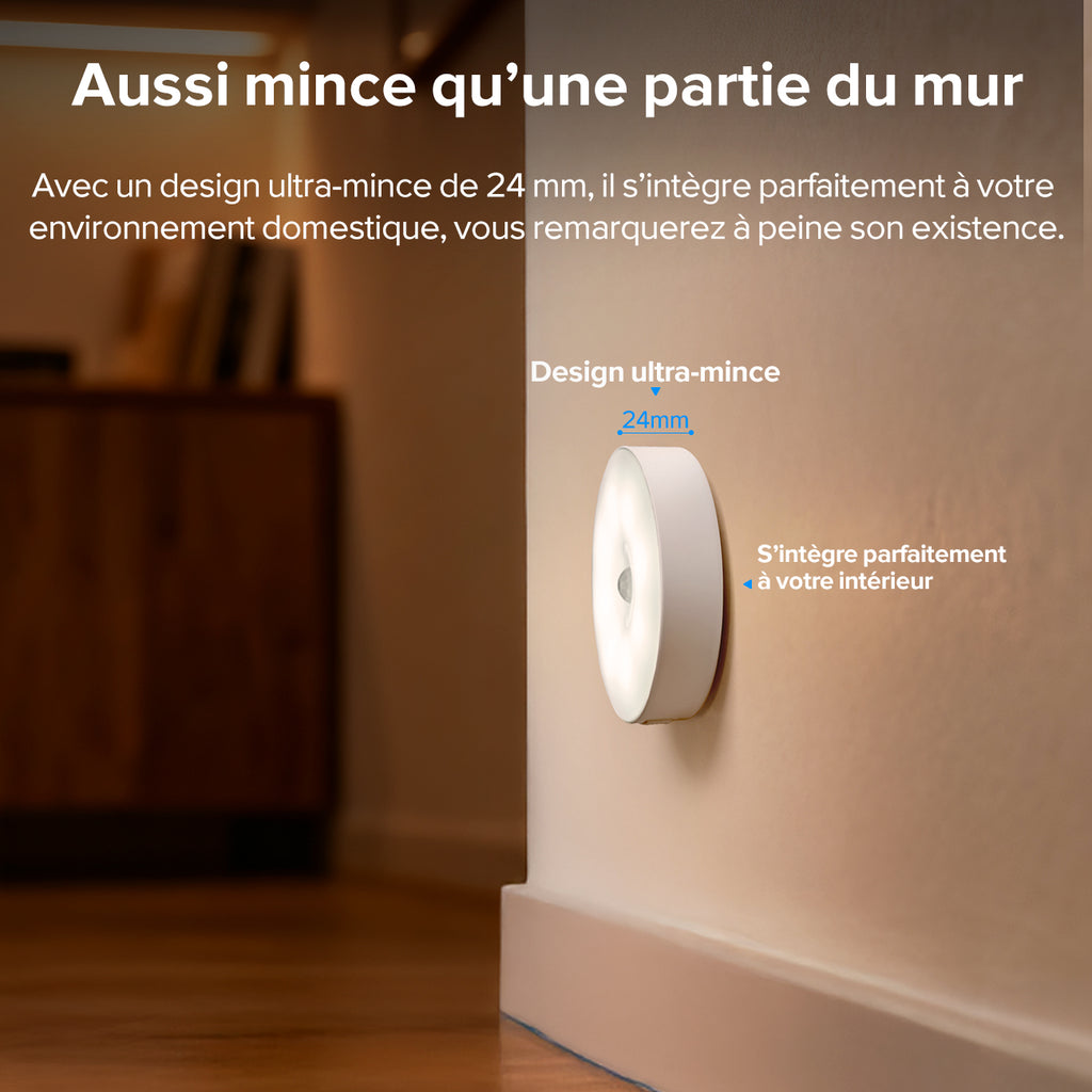 VIVREAL Veilleuses NL-03 en ABS et PC, lot de 3, offre annuelle, meilleurs choix cadeaux
