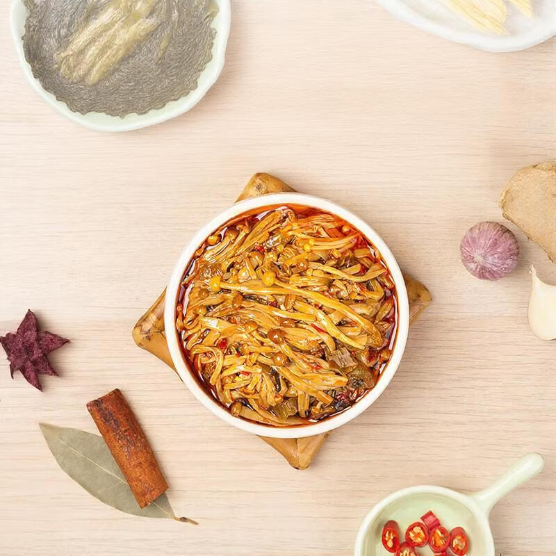 Fan Sao Guang Champignons enoki sautés - 5 x 60 g