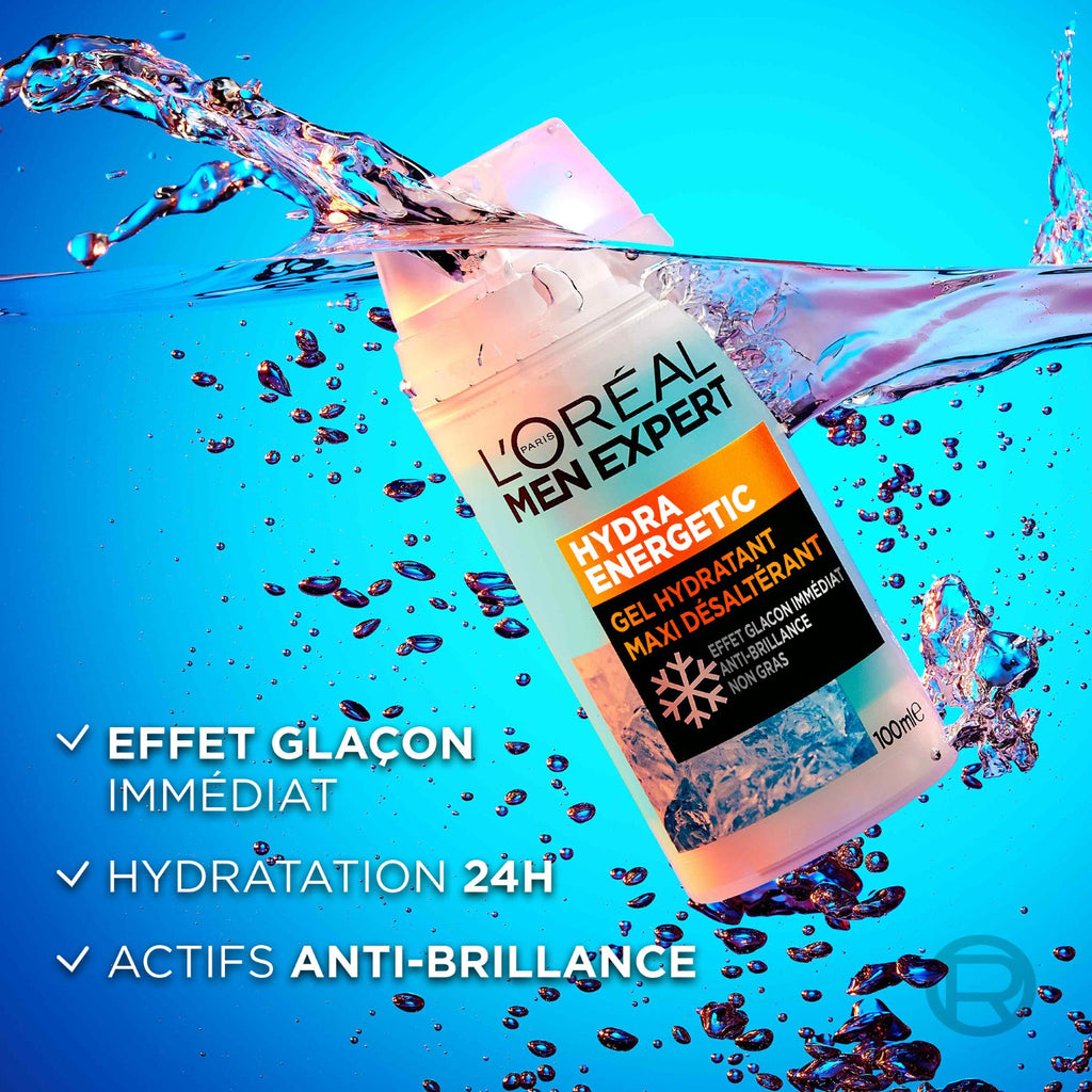 L'Oréal Paris Men Expert Hydra Energetic Gel Anti-Brillance 100ml