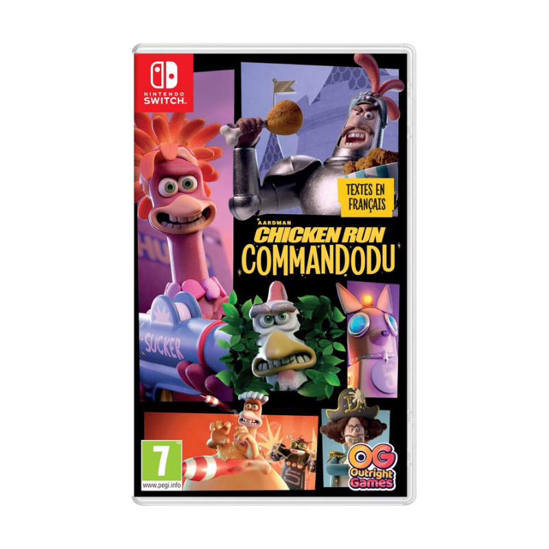 Outright Games Chicken Run: Eggstraction - Switch - Version française