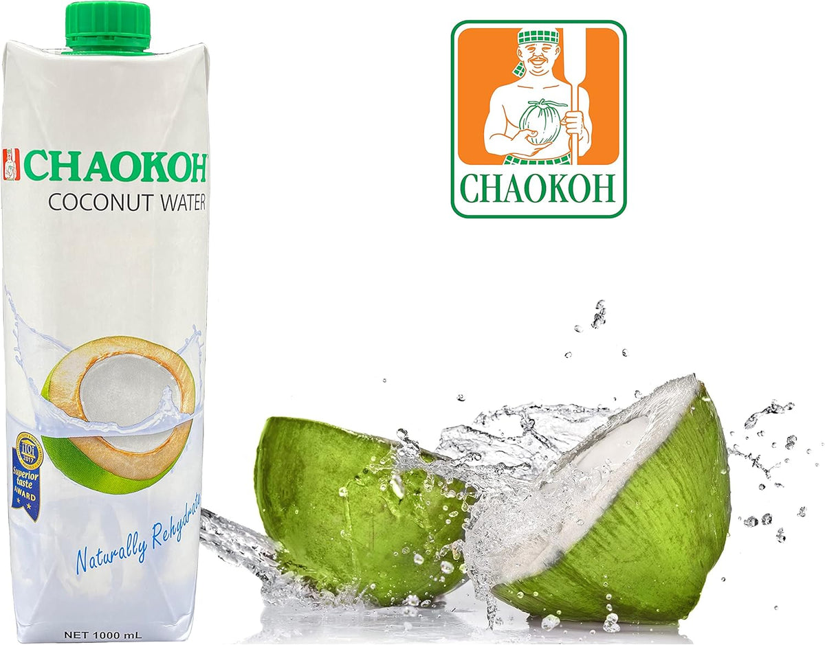 CHAOKOH Eau de coco 100 % naturelle - 1 L