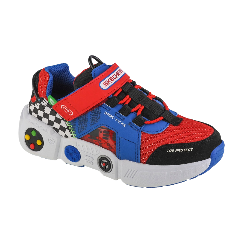 SKECHERS Gametronix Bleu/Multicolore