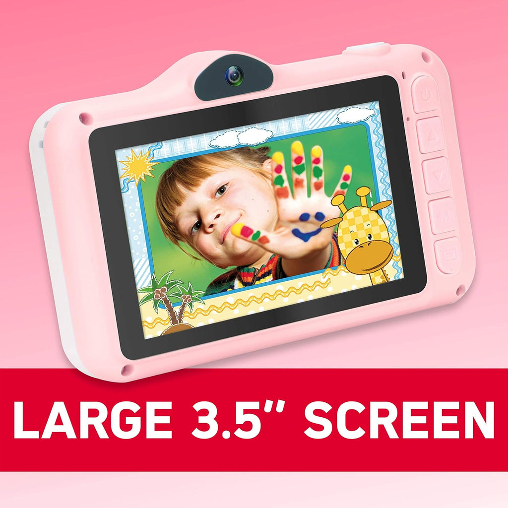 AgfaPhoto Appareil photo numérique étanche pour enfants Rose