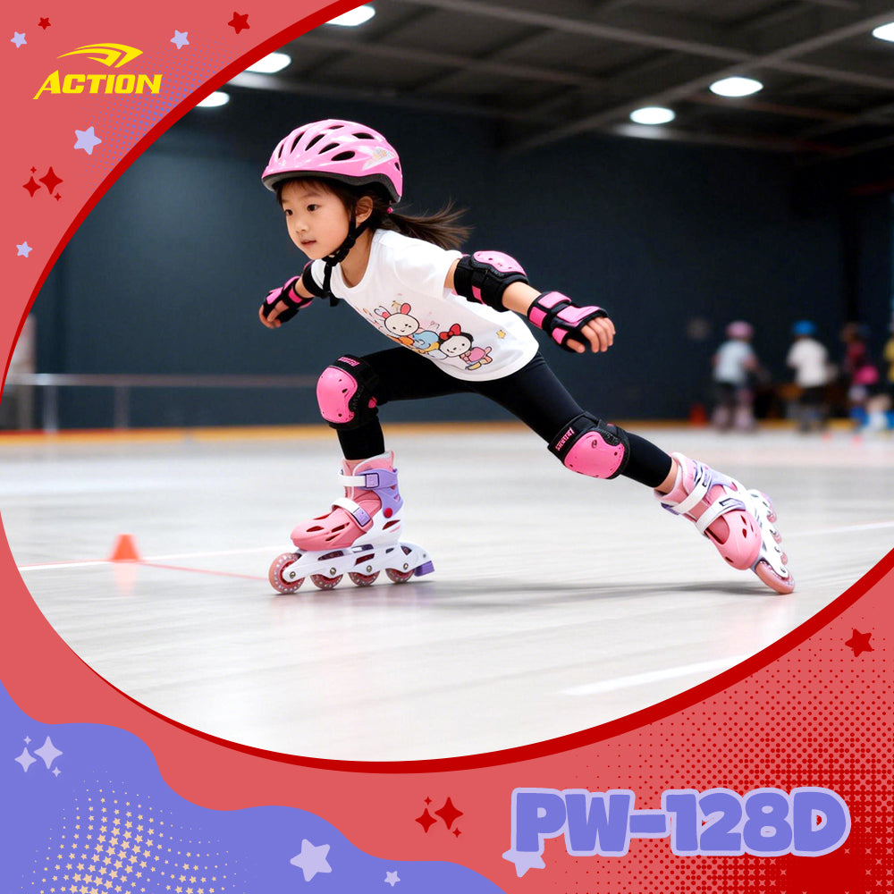 ACTION Patins à roulettes en ligne PW-128D - XS
