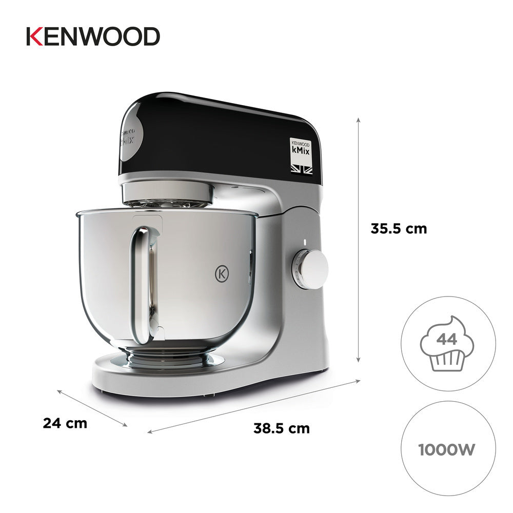 KENWOOD kMix, Robot Pâtissier 5L, KMX750BK, Noir
