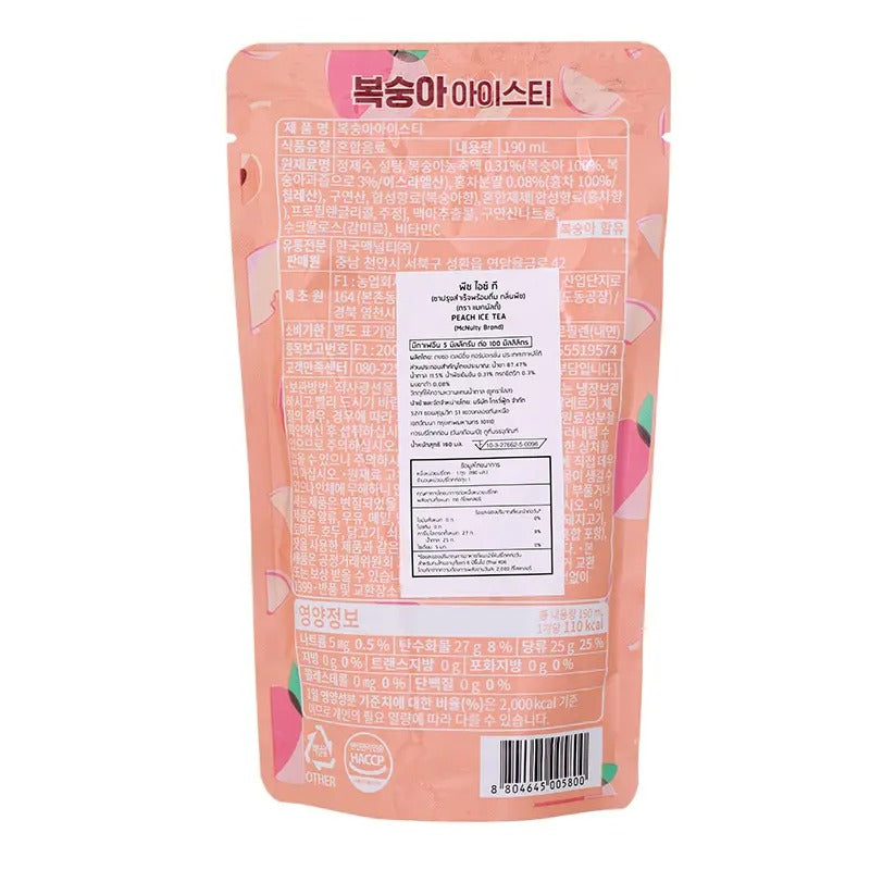 McNulty Thé glacé à la pêche 190 ml