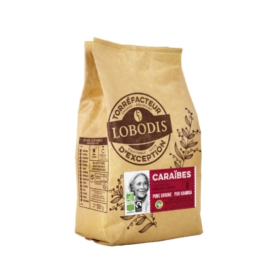 LOBODIS Café Grain Bio 500 g