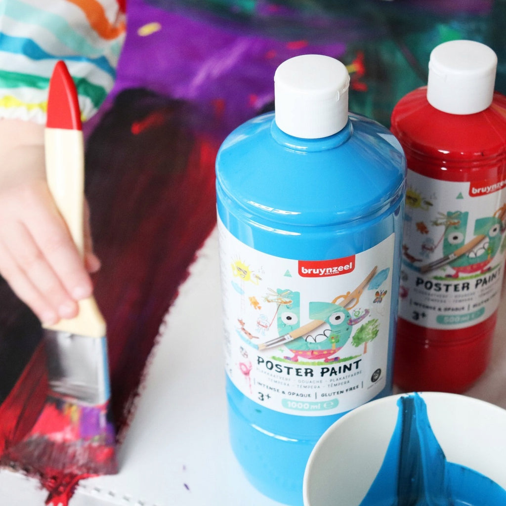 Amsterdam Gouache pour affiche - Bleu foncé - 500 ml