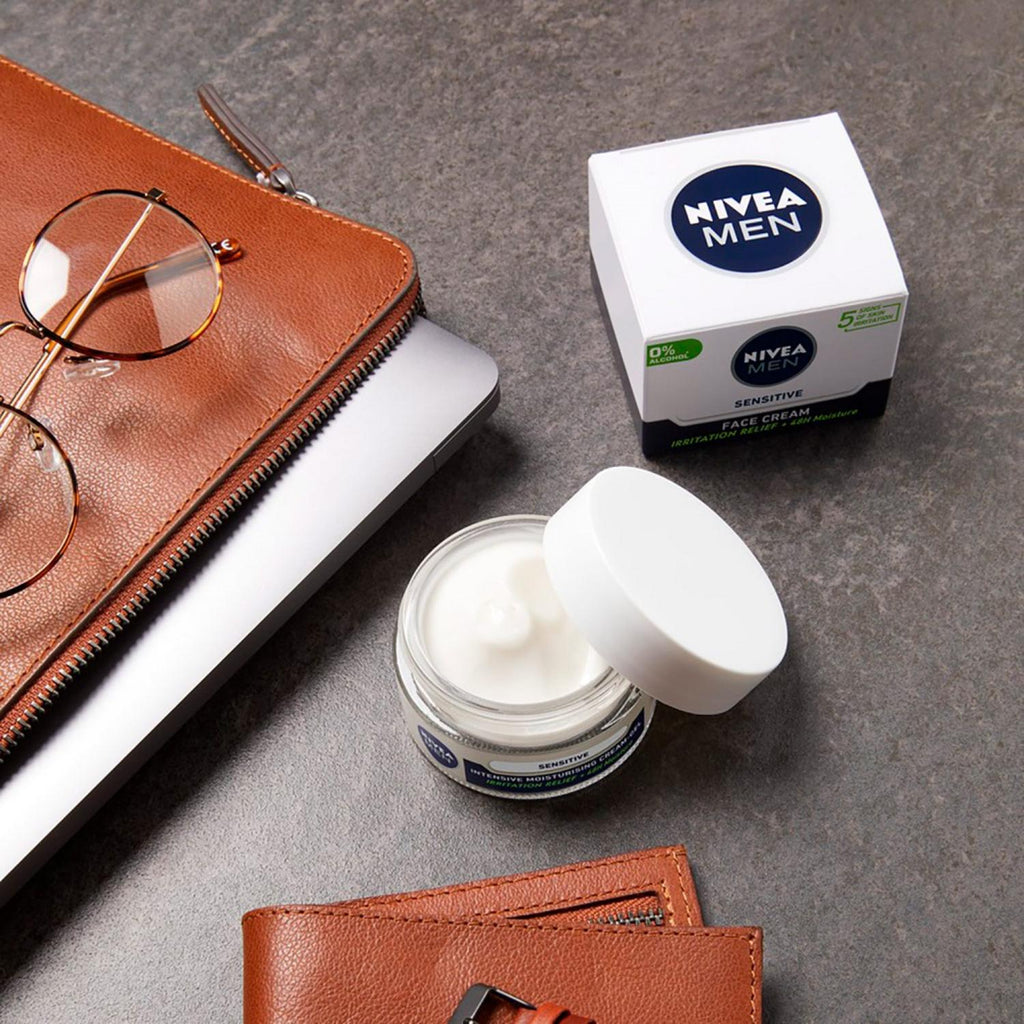 NIVEA MEN Sensitive Visage Crème Intense 50ml