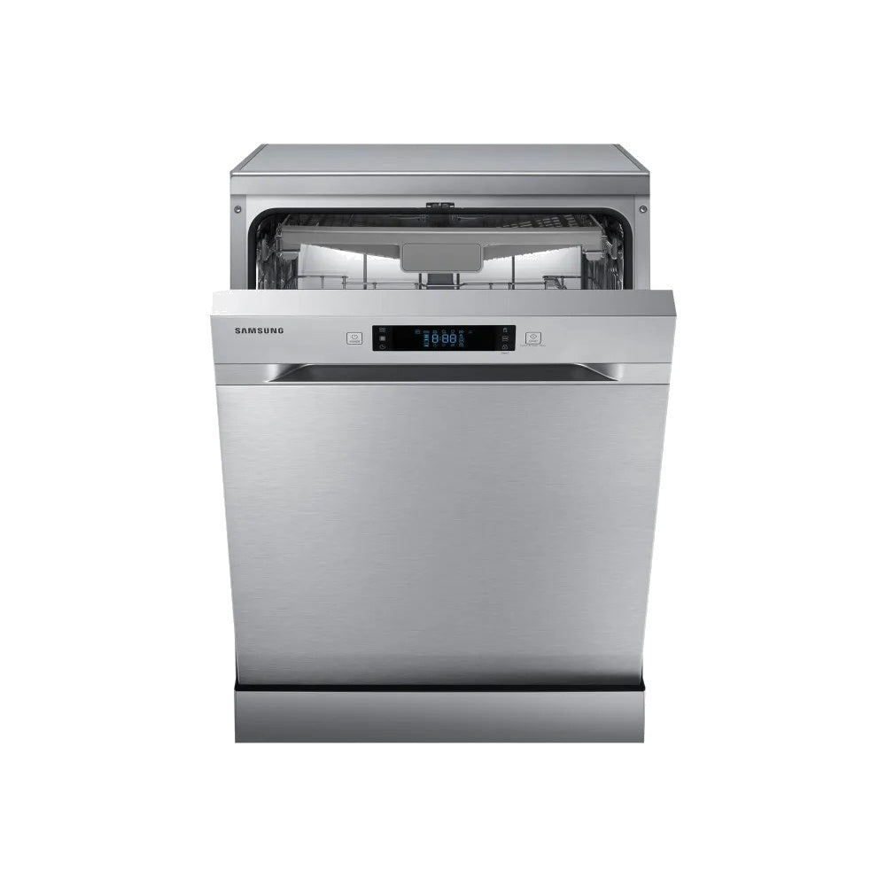 Samsung DW60M6050FS Lave-vaisselle pose libre avec 7 programmes gris - 14 couverts