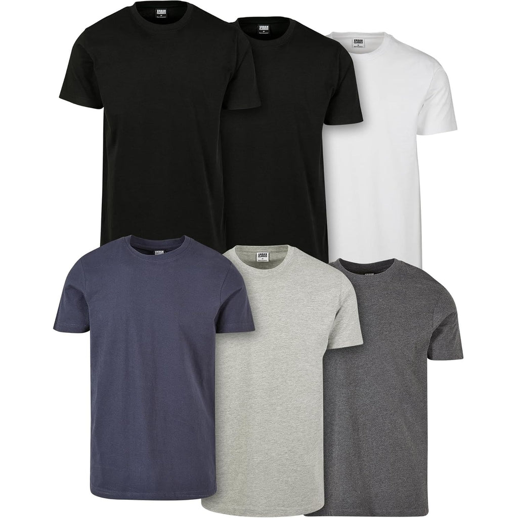 Urban Classics T-shirt basique lot de 6