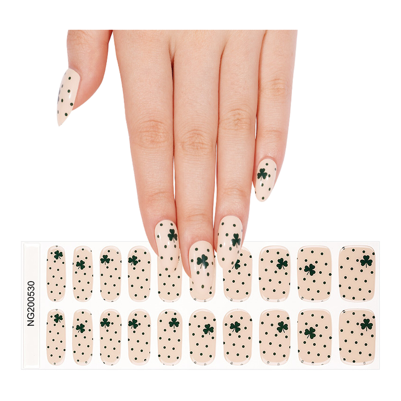 MeoMagic 14-246 Autocollants gels pour ongles - 20 pièces